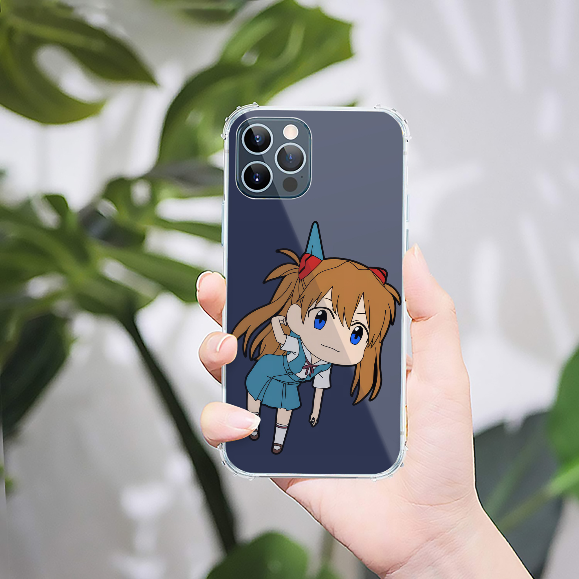 （画像用） EVA 新世紀エヴァンゲリオン 【iPhone 12シリーズ対応】透明スマホケース（クリアソフトケース）